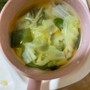 野菜とわかめスープ